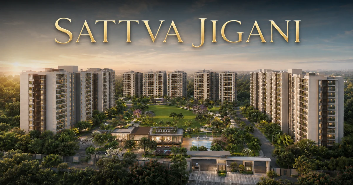 Sattva Jigani project exterior reference image